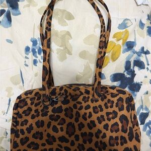 leopard print baggu bowler!!